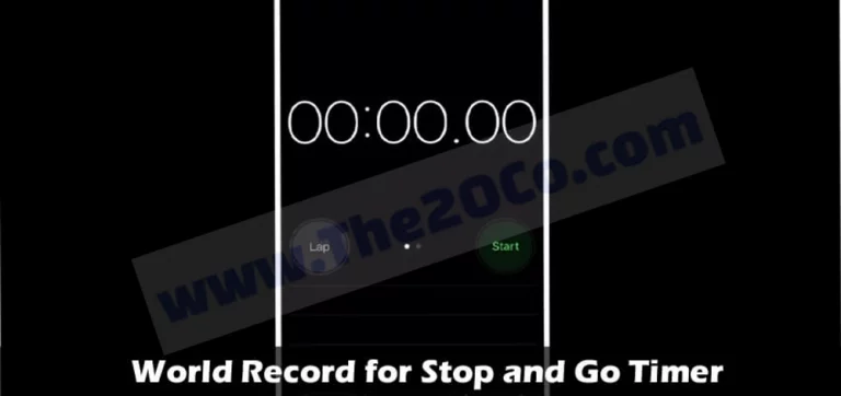 World Record for Stop and Go Timer