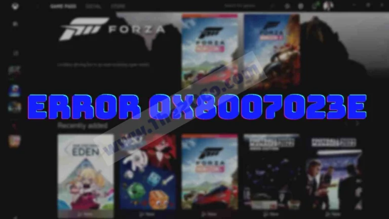 Xbox Error 0x8007023e: Know about Gaming Facts