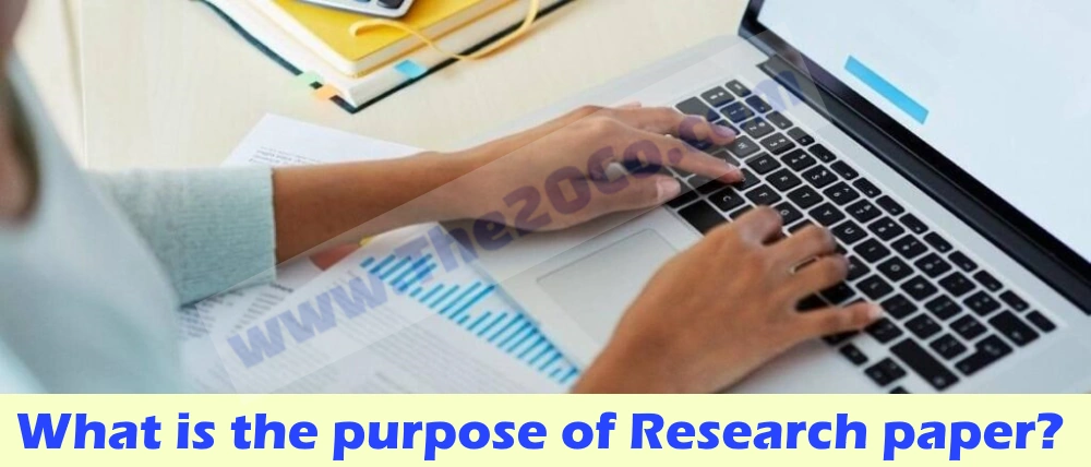 purpose of Research paper