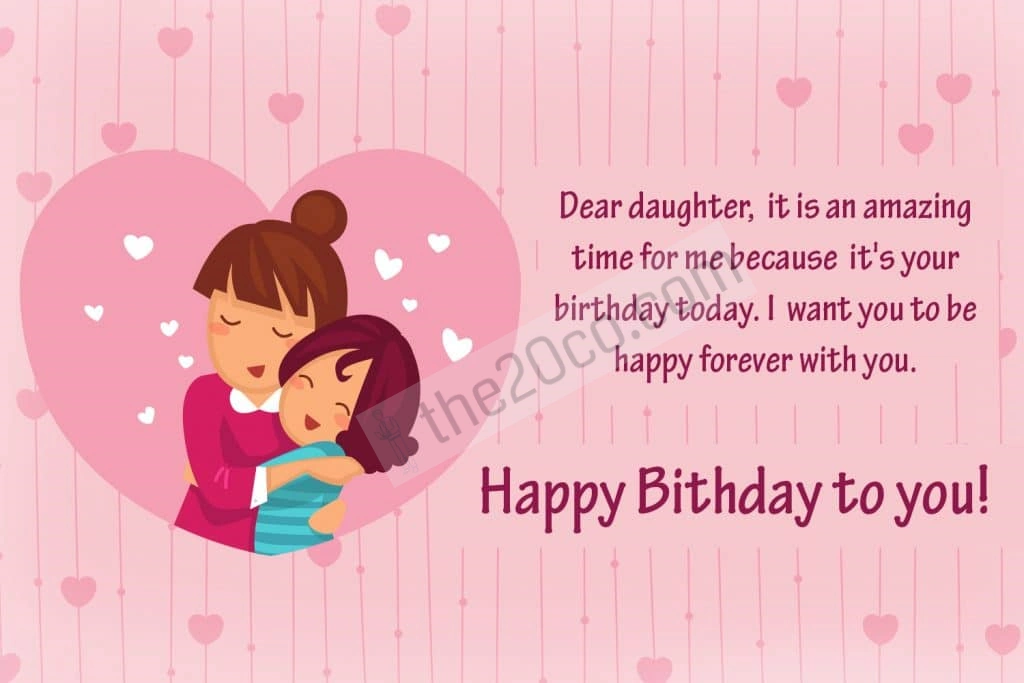 Happy Birthday Wishes for Daughter