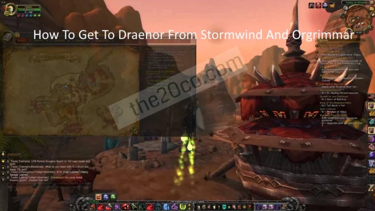 How To Get To Draenor From Stormwind And Orgrimmar?
