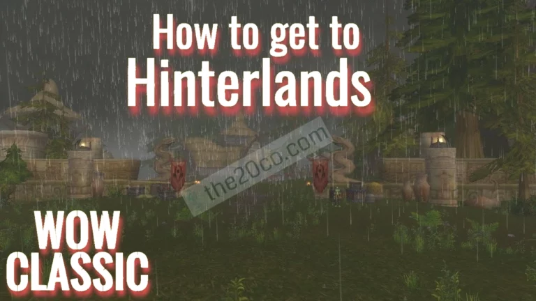 How To Get To Hinterlands Horde?