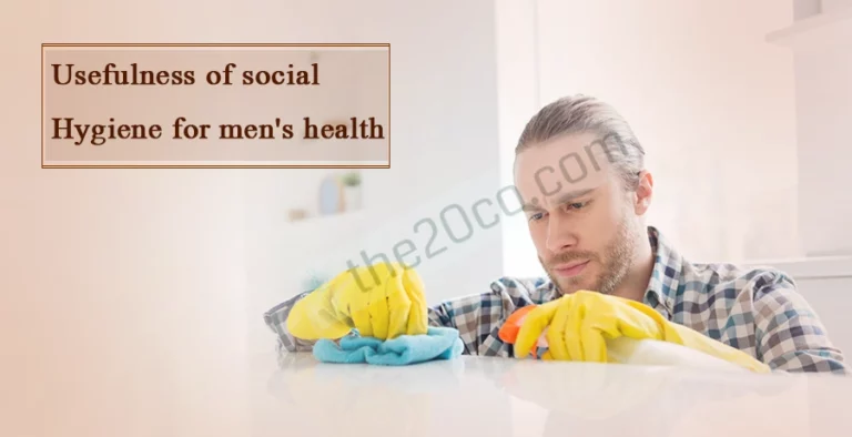 Usefulness of social hygiene for men’s health