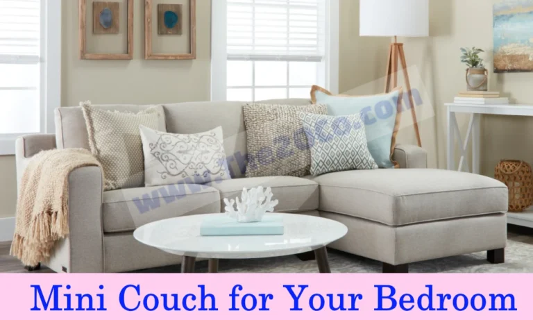 Get Cozy with a Mini Couch for Your Bedroom