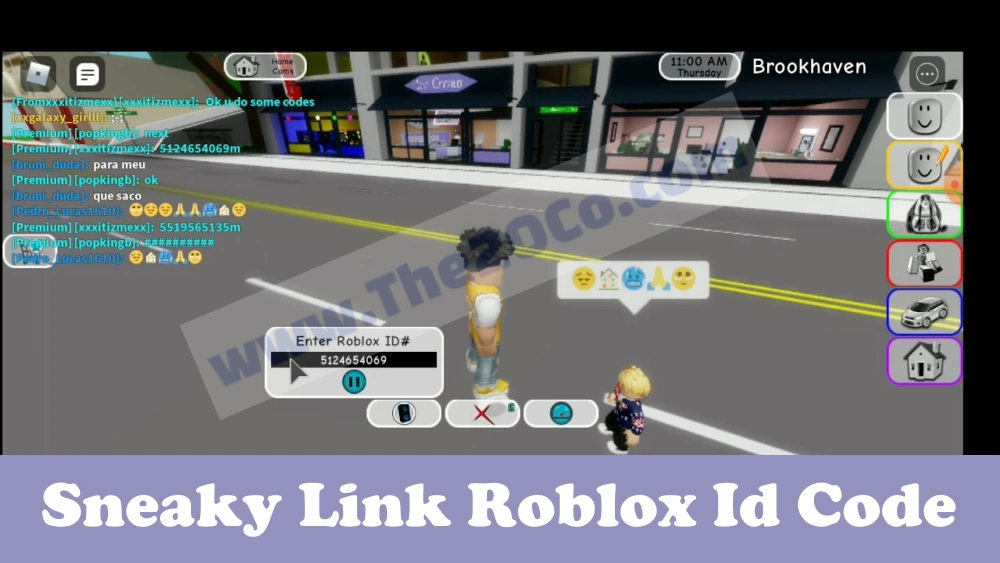 Sneaky Link Roblox Id Code