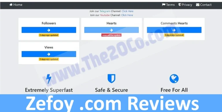 Zefoy .com Reviews { Is Zefoy Legit or Scam?}