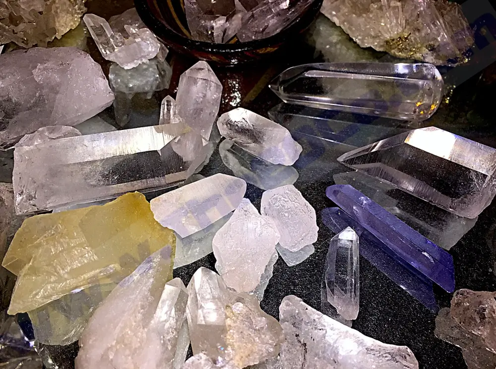 crystals in your bedroom