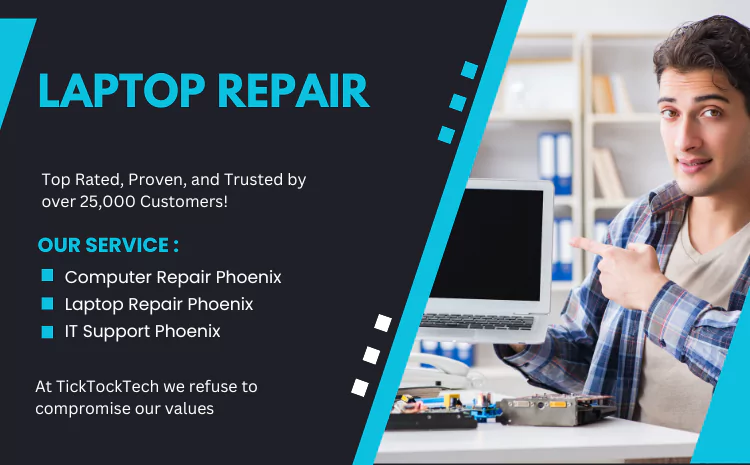 TickTockTech: Your Go-To Solution for Laptop Repair Excellence